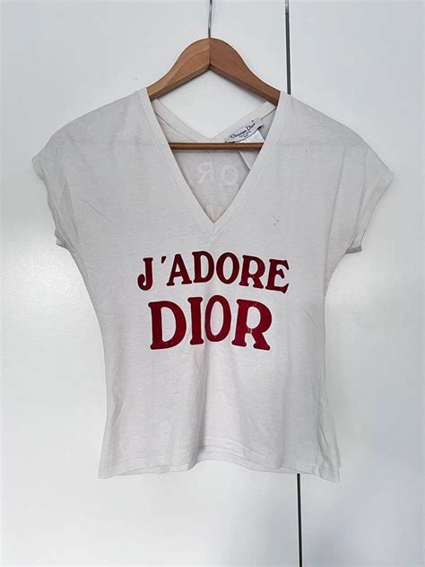 Vintage Christian Dior J’adore tshirt “world champion 1947” 